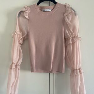 Zara Pink Blouse